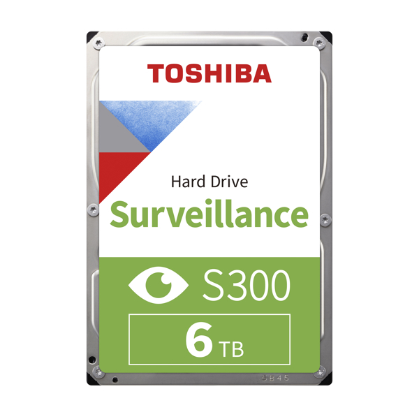 მყარი დისკი Toshiba HDWT860UZSVA S300 Surveillance Hard Drive 6ТБ, 3.5", 5400RPM, 256MB, SATA-III