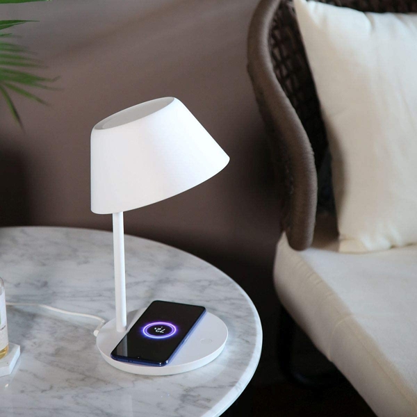 მაგიდის სანათი Yeelight YLCT03YL LED Smart Table Light Wireless Charging, White