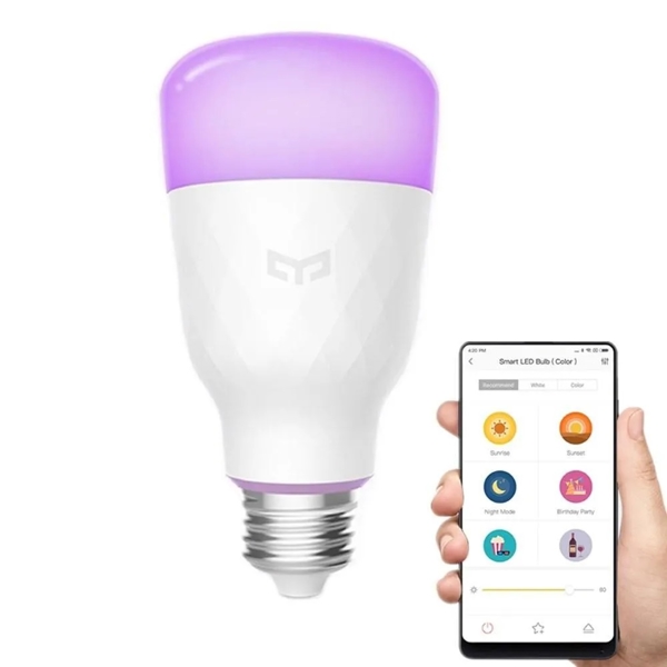 LED ნათურა Yeelight YLDP005 Smart LED Bulb W3, Multicolor