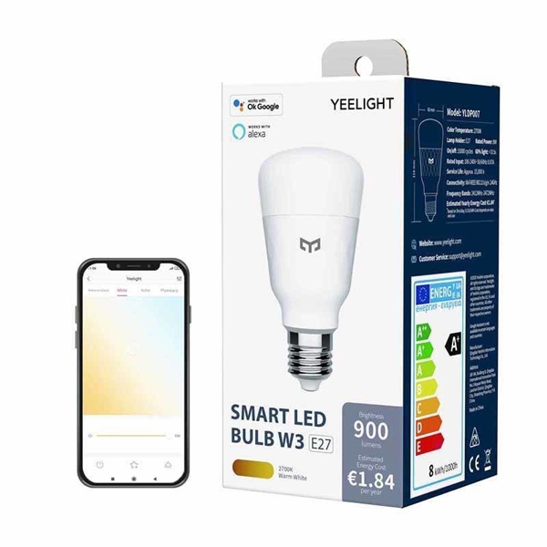 LED ნათურა Yeelight YLDP007 Smart LED Bulb W3, White