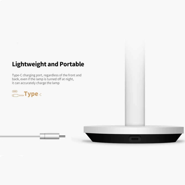 მაგიდის სანათი Yeelight YLTD14YL, Rechargeable LED Desk Lamp, USB-C, White