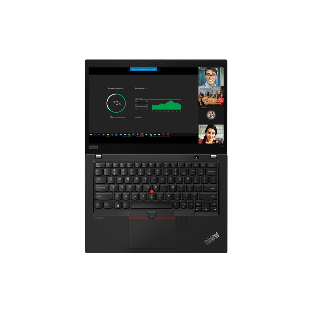  ნოუთბუქი Lenovo 20UF003BRT ThinkPad X13 Gen 1 13.3" Ryzen 5-4650U, 8GB, 512GB SSD, W10P, Integrated Black