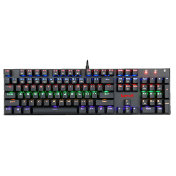 კლავიატურა Redragon K565R-1, Mechanical, Gaming Keyboard, LED, Black