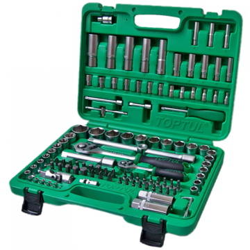 ხელსაწყოების ნაკრები Toptul GCAI108R 108PCS Green