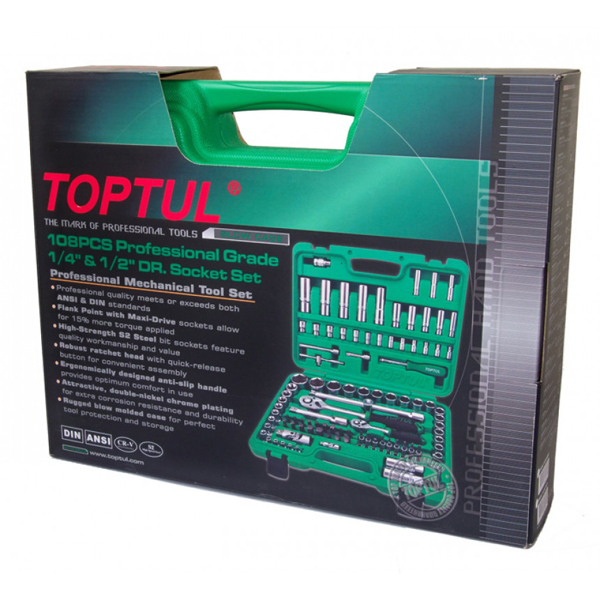 Toptul GCAI108R 108PCS Green