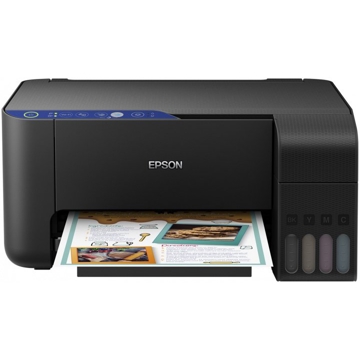 მრავალფუნქციური პრინტერი Epson L3151 Tank Printer with Wi-Fi, A4 Color, USB 2.0, Type-B, Ink, 5760 x 1440 DPI, Black