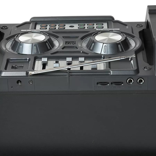 დინამიკი Denver DJS-3010, Bluetooth, USB, LED, 3.5 AUX, Black