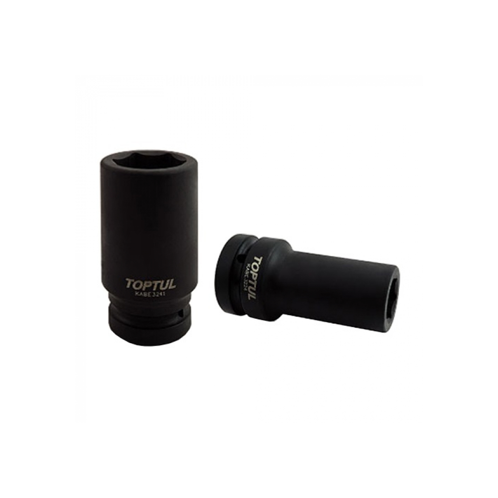 დარტყმითი თავაკების ნაკრები Toptul GDAD0804, 1", 8PCS Green