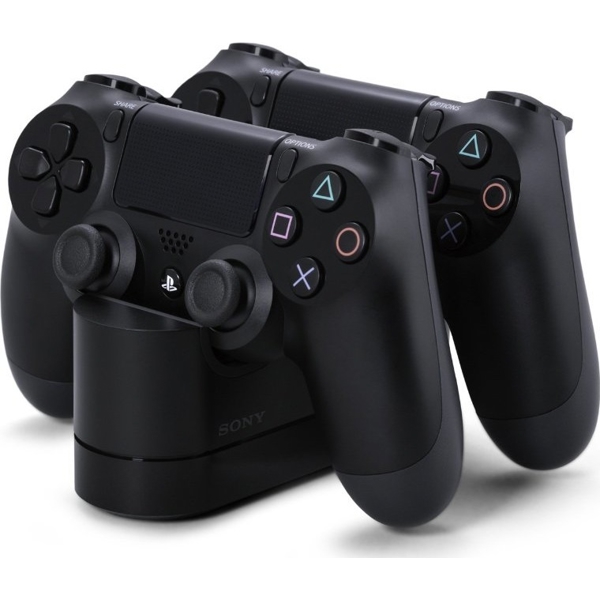 ჯოისტიკის დამტენი Sony PS719230779 PS4 Dualshock Charging Station, Black