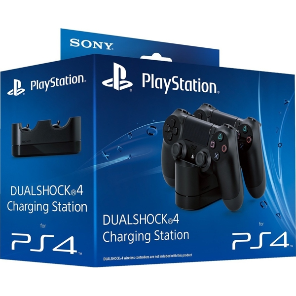 ჯოისტიკის დამტენი Sony PS719230779 PS4 Dualshock Charging Station, Black