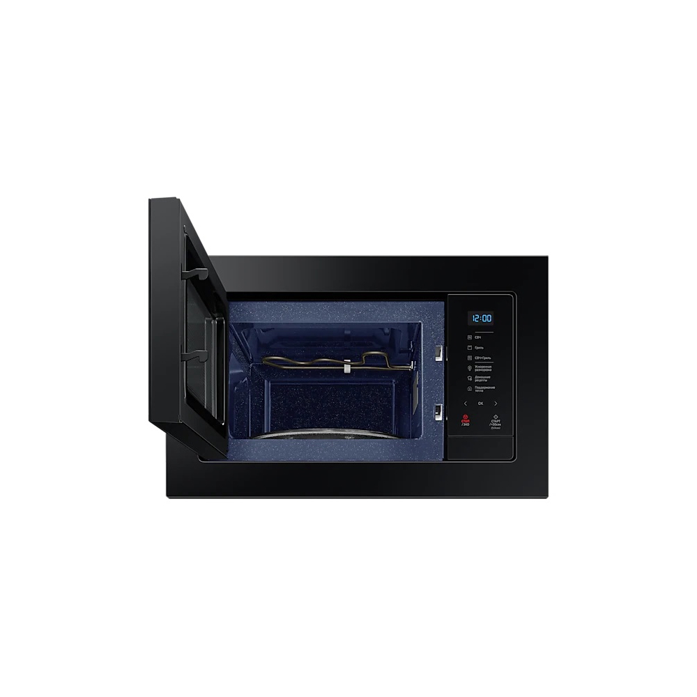 ჩასაშენებელი მიკროტალღური ღუმელი Samsung MG23A7118AK/BW 800W, 23L, Black