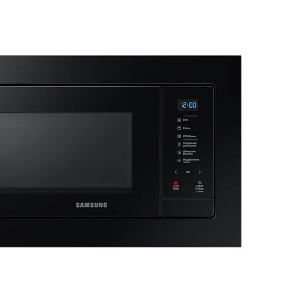 ჩასაშენებელი მიკროტალღური ღუმელი Samsung MG23A7118AK/BW 800W, 23L, Black