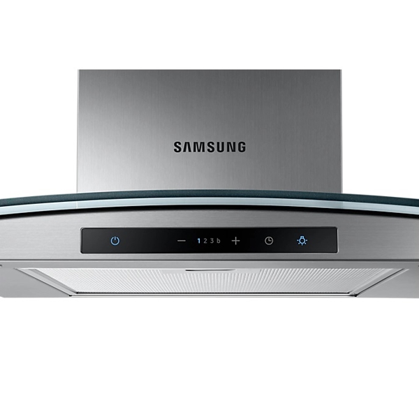 გამწოვი Samsung NK24M5070CS/UR Wall-Mounted, Touch, 2x 2.5 W, 558 m³/h, Silver