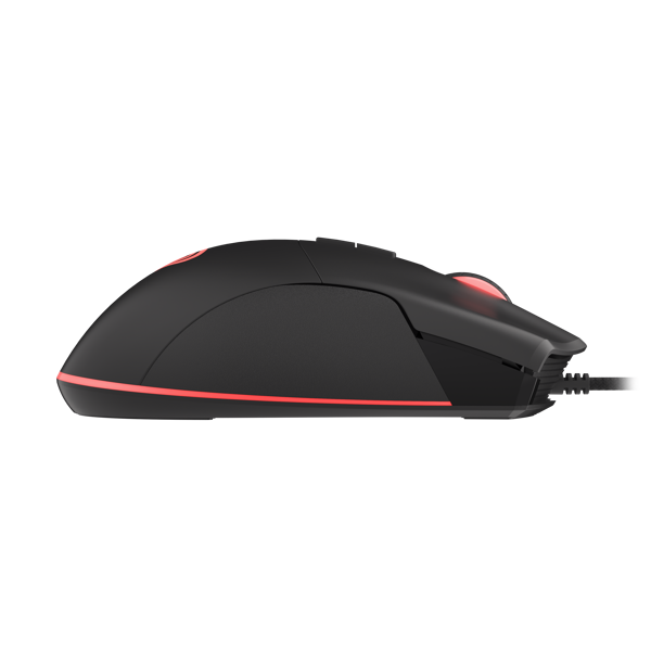 მაუსი Genesis KRYPTON 290 Gaming Optical Mouse RGB, 6400 DPI, USB-A, Black