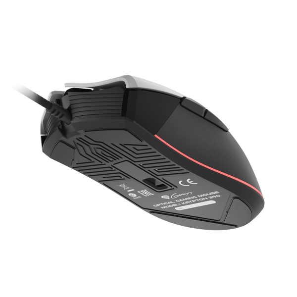 მაუსი Genesis KRYPTON 290 Gaming Optical Mouse RGB, 6400 DPI, USB-A, White 