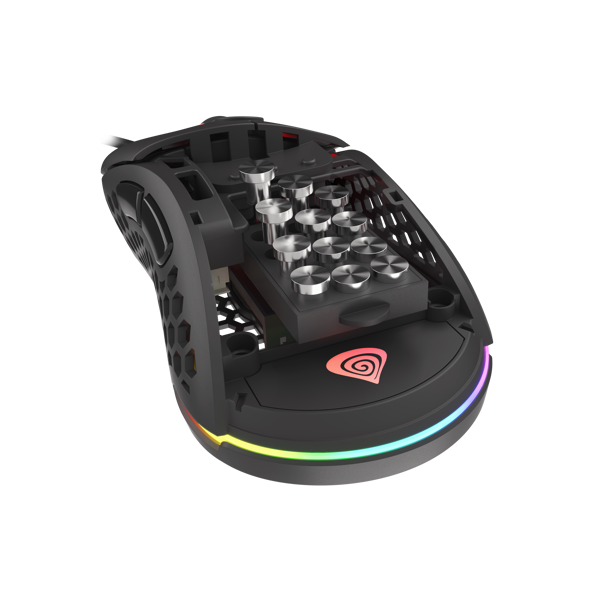 მაუსი Genesis XENON 800 Gaming Optical Mouse RGB, 16000 DPI, Black