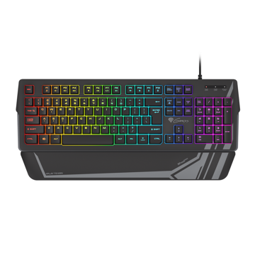  კლავიატურა Genesis RHOD 350 RU Gaming Keyboard Layout With RGB Blacklight USB Black