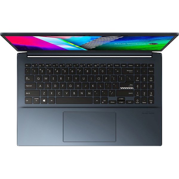  ნოუთბუქი Asus Vivobook Pro K3500 15.6"' OLED I5-11300H, 16GB, 512GB SSD, RTX 3050 4GB, Quiet Blue