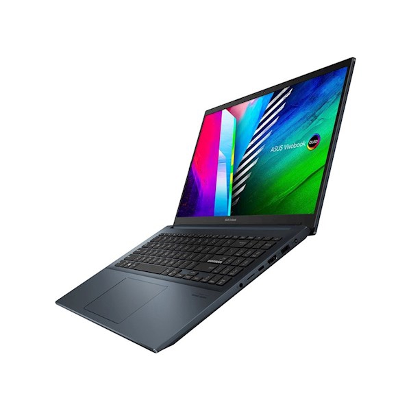  ნოუთბუქი Asus Vivobook Pro K3500 15.6"' OLED I5-11300H, 16GB, 512GB SSD, RTX 3050 4GB, Quiet Blue