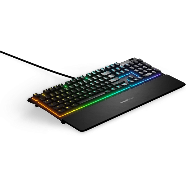 კლავიატურა SteelSeries Apex 3 64795_SS Gaming, Water Resistant, 10-zone RGB, Black