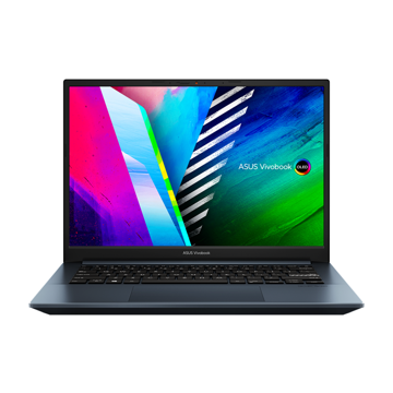 ნოუთბუქი  Asus M3401QA-KM015T VIivoBook Pro M3401 14"' Ryzen 7-5800H, 16GB, 512GB SSD, Integrated, Quiet Blue