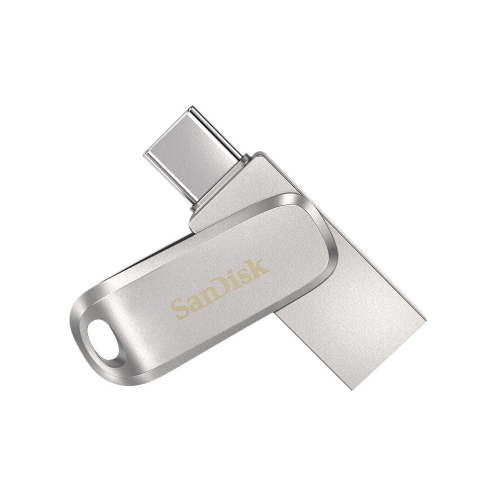 USB ფლეშ მეხსიერება Sandisk SDDDC4-032G-G46, 32GB, USB 3.1, Type-C, Silver