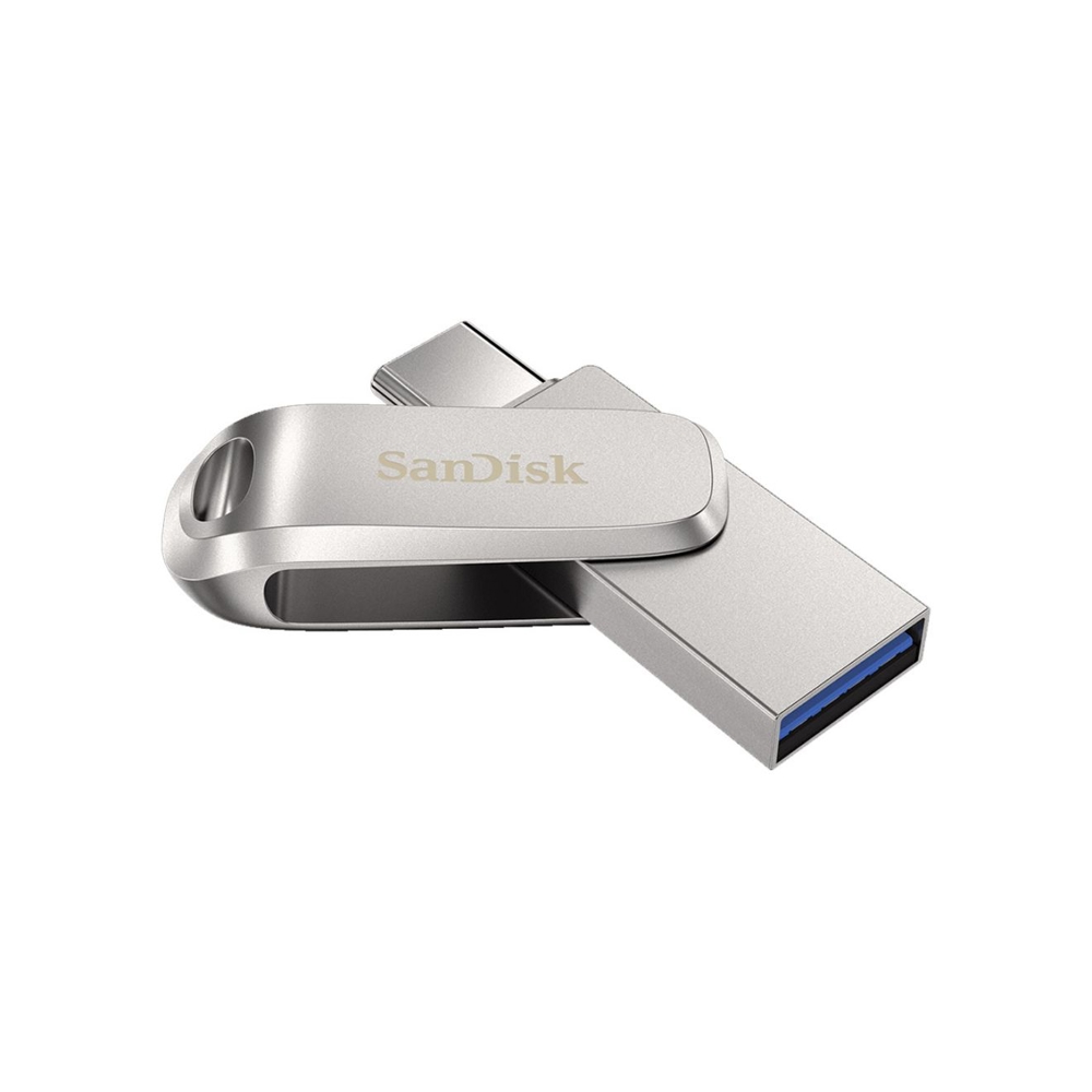 USB ფლეშ მეხსიერება Sandisk SDDDC4-032G-G46, 32GB, USB 3.1, Type-C, Silver
