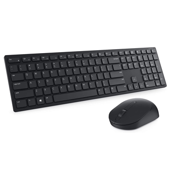 კლავიატურა + მაუსი Dell Keyboard and Mouse KM5221W, Wireless, black