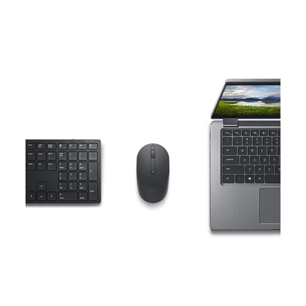 კლავიატურა + მაუსი Dell Keyboard and Mouse KM5221W, Wireless, black