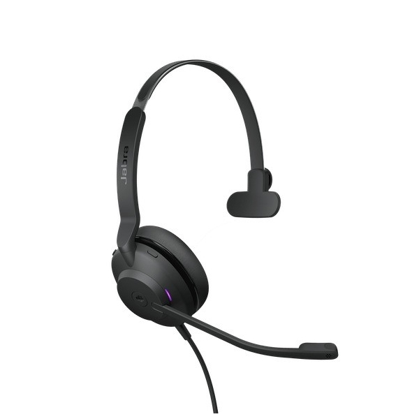 ყურსასმენი Jabra Evolve2 30, MS Mono USB Headset, Black