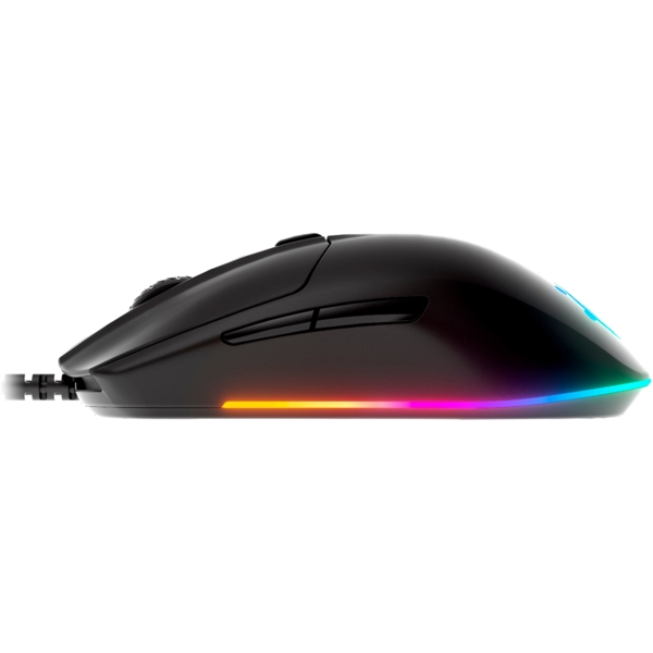 მაუსი SteelSeries Rival 3 Wired Optical Gaming Mouse, RGB, Black