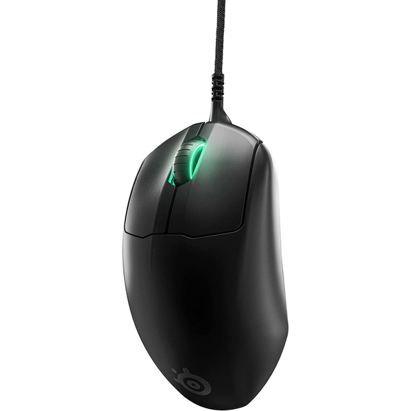 მაუსი SteelSeries Prime Wired Optical Gaming Mouse, RGB, USB, Black