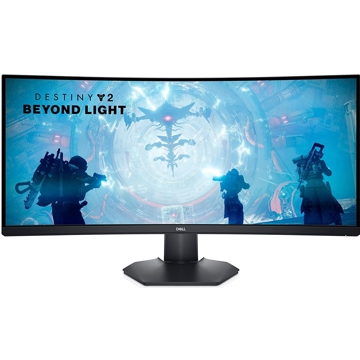 მონიტორი Dell S3422DWG, 34", Curved, Gaming Monitor, LED, VA, USB, HDMI, DP, Black