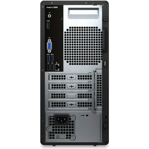 პერსონალური კომპიუტერი  Dell Vostro 3888 MT, i5-10400, 8GB, 256GB SSD, Integrated, Black