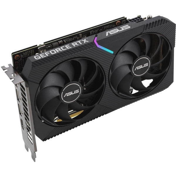 ვიდეო დაფა Asus Dual RTX 3060 TI V2 HDMIx1, DPx3, 8GB, GDDR6 