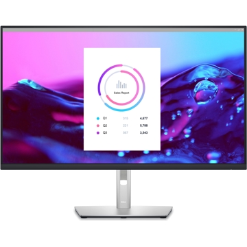 მონიტორი Dell P3222QE, 32", 4K, Hub Monitor, LED, IPS, USB Type-C, HDM, DP, Black