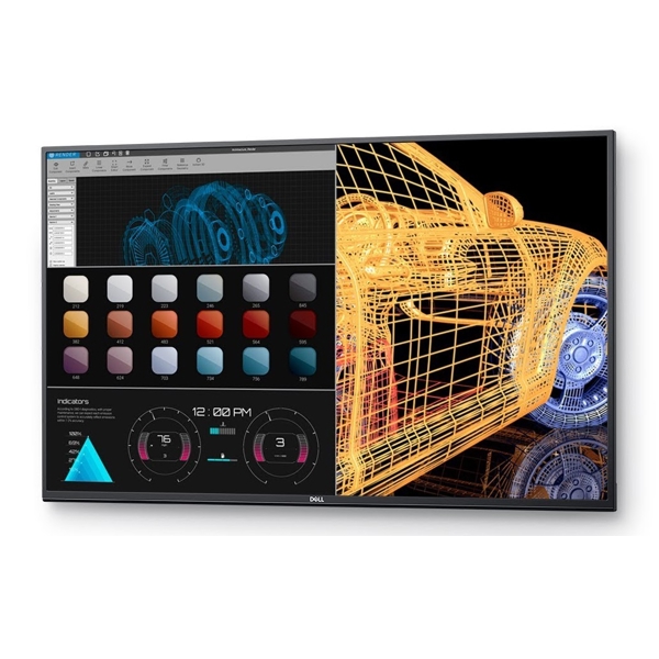 მონიტორი Dell C5519Q, 55", 4K, LED, USB, HDM, DP, VGA, Conference Room Monitor, Black