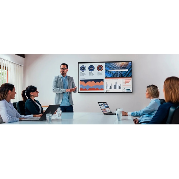 მონიტორი Dell C5519Q, 55", 4K, LED, USB, HDM, DP, VGA, Conference Room Monitor, Black