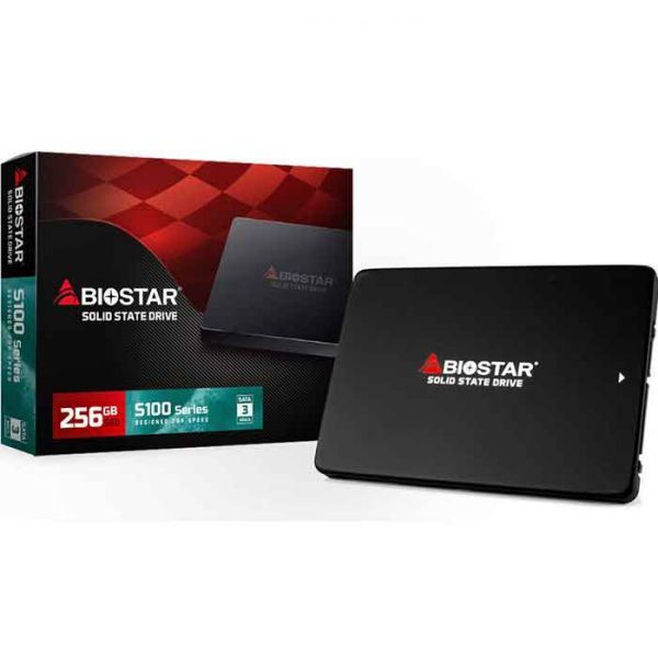  მყარი დისკი Biostar 120-256GBS SSD 256GB Sata 3.0 Black