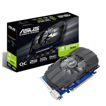 ვიდეო დაფა Asus 90YV0AU0-M0NA00 GeForce GT 1030 2GB GDDR5