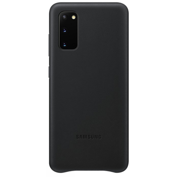 მობილურის ქეისი Samsung EF-VG980LBEGRU Leather Cover S20 Black