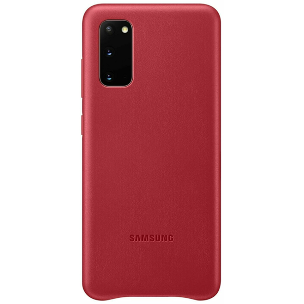  მობილურის ქეისი Samsung EF-VG980LREGRU Leather Cover S20 Red