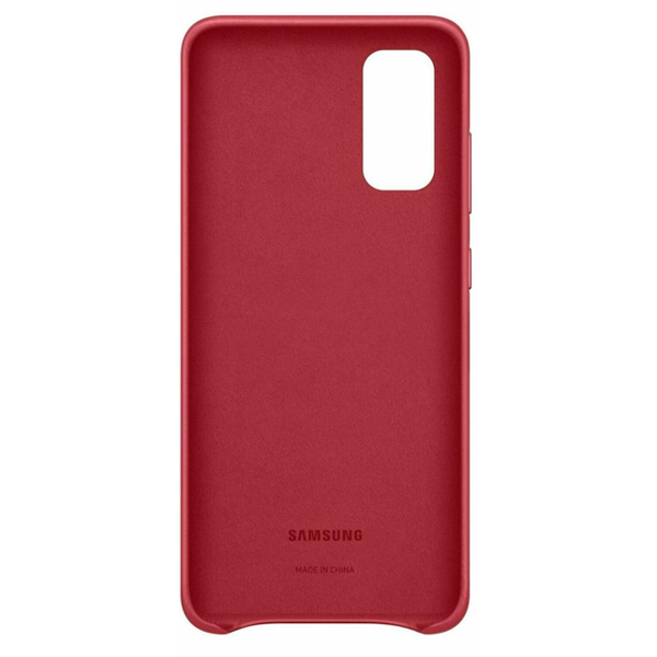  მობილურის ქეისი Samsung EF-VG980LREGRU Leather Cover S20 Red