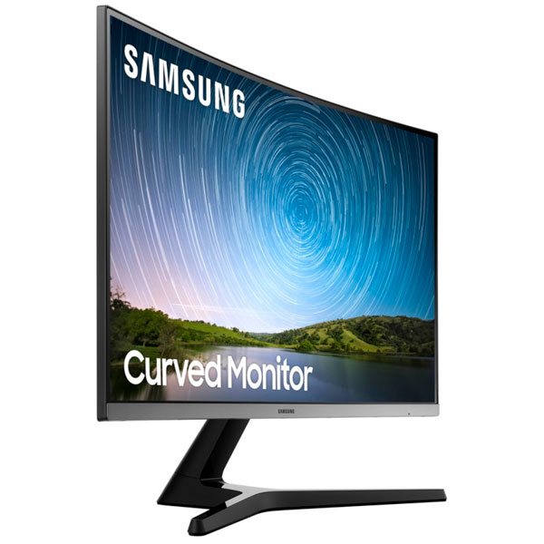 მონიტორი Samsung LC32R500FHIXCI, 31.5" Curved Monitor, FHD, LED, VA, HDMI, VGA, Black