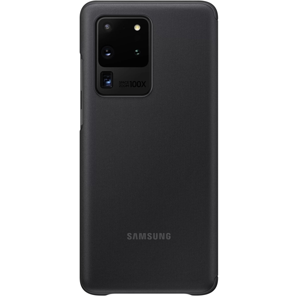 მობილურის ქეისი Samsung EF-ZG988CBEGRU Smart Clear View Cover S20 Ultra Black