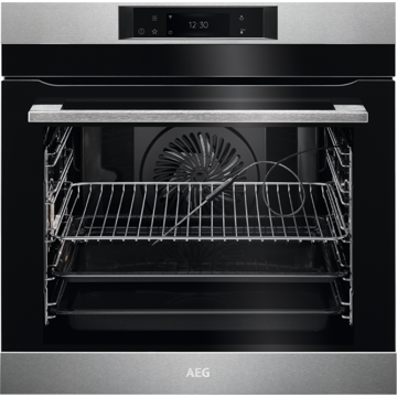 ჩასაშენებელი ღუმელი AEG BPK748380M 3500W, 71L Black