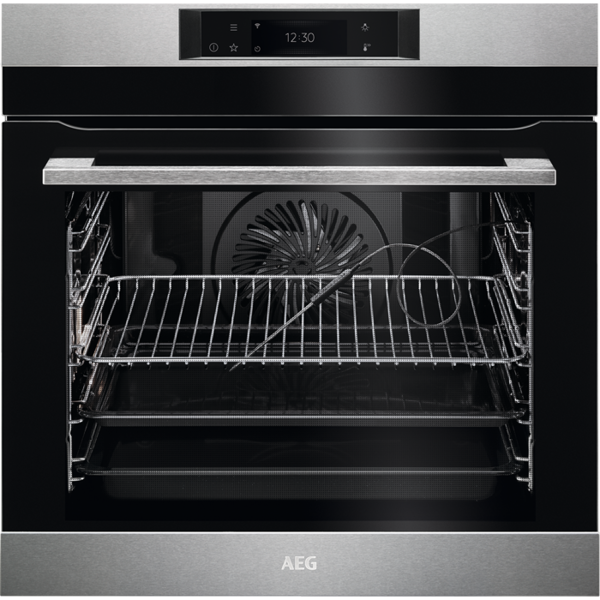 ჩასაშენებელი ღუმელი AEG BPK748380M 3500W, 71L Black