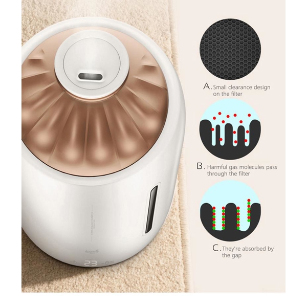 Xiaomi  Deerma DEM-F600 Humidifier 40m² 36, dBa, White