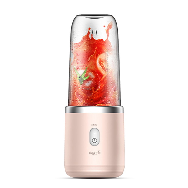 უსადენო ბლენდერი Xiaomi  Deerma DEM-NU05 Mini 140W, 0.4ML, Micro USB, Juice Blender Pink