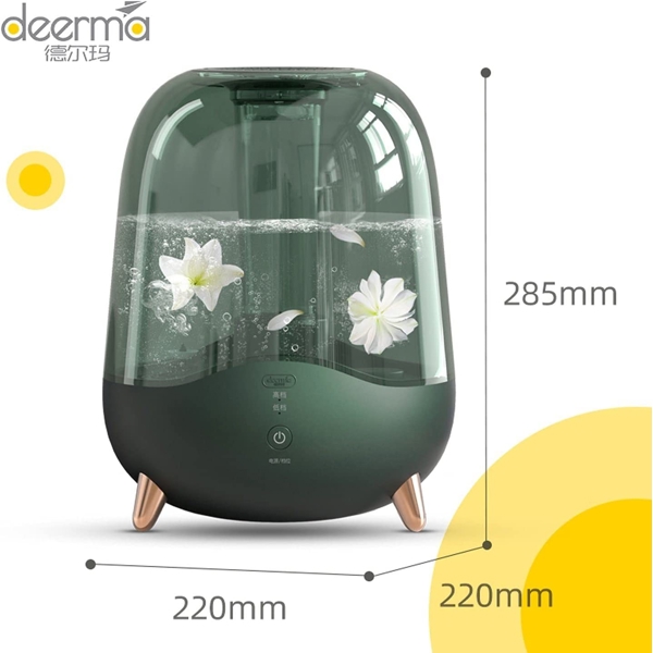 ჰაერის დამატენიანებელი Xiaomi  Deerma DEM-F329 Humidifier 25W 5L Green